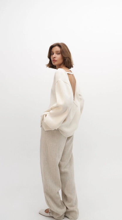 Whisper Drape Sweater