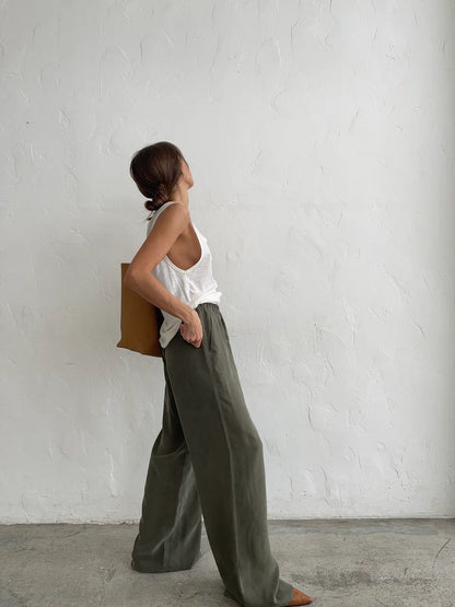 Pants Glide Wide-Leg