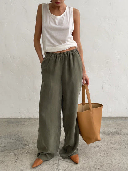 Pants Glide Wide-Leg