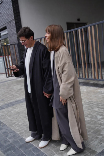 Majestic Wool Trench