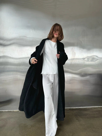 Urban Luxe Wool-Blend Coat