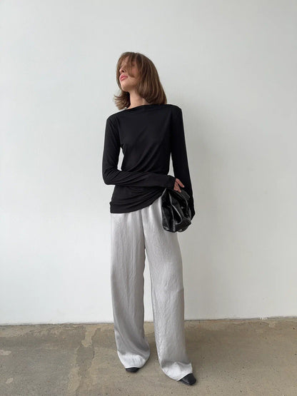 Soft Silhouette Long-Sleeve