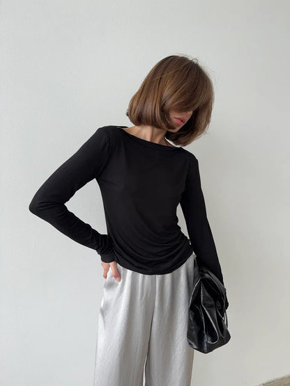 Soft Silhouette Long-Sleeve