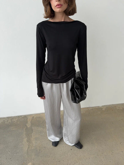Soft Silhouette Long-Sleeve