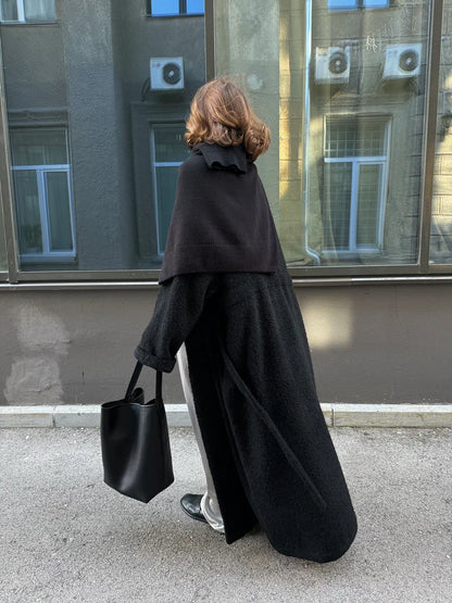 Urban Luxe Wool-Blend Coat