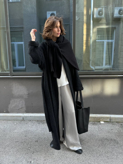 Urban Luxe Wool-Blend Coat
