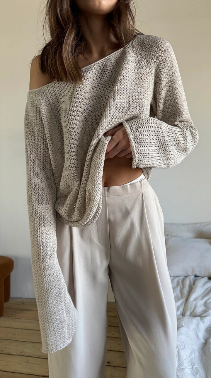 Soft Ember Sweater