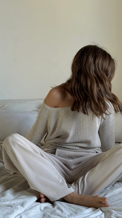 Soft Ember Sweater