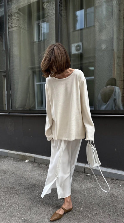 Whisper Drape Sweater